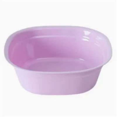 Baltas plastikinis praustuvas